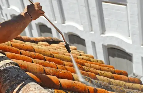 Nettoyage de toitures - Cesseras